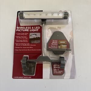 Rite Lite Wireless LED Picture Light LPL600 6 Bright LEDsUNUSED Battery Operated
